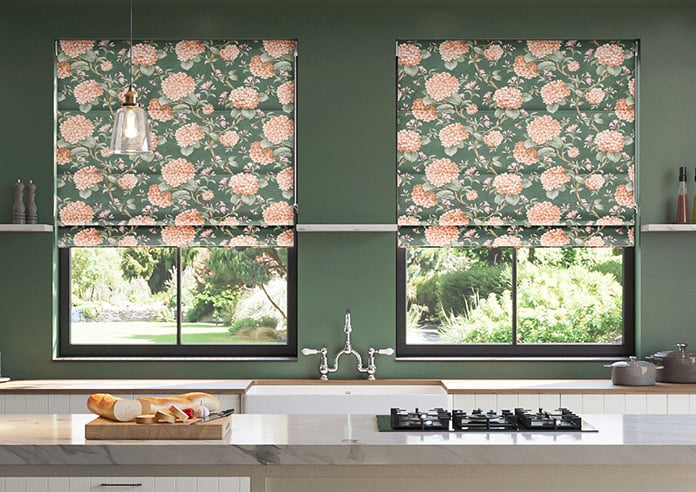 Bouquet Velvet, Springwood - Motorised Roman Blind - Image 3